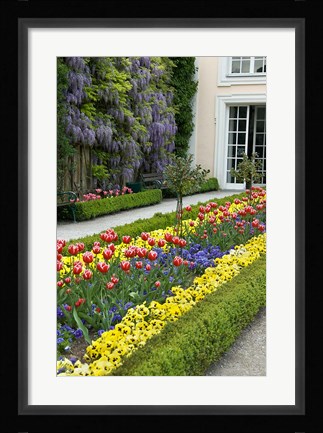 Framed Mirabell Garden Print