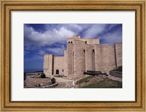 Framed Citadel Fortress, Kruja Print