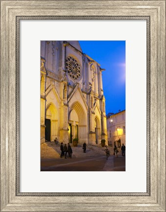 Framed Ste Anne Cathedral, Montpellier Print