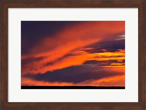 Framed Saskatchewan Prince Albert National Park Print