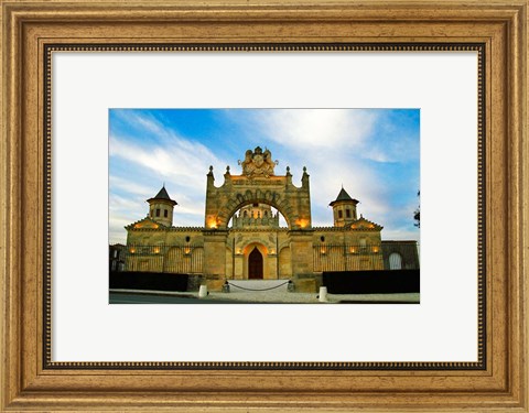 Framed Chateau Cos d&#39;Estournel, St Estephe, Gironde, France Print
