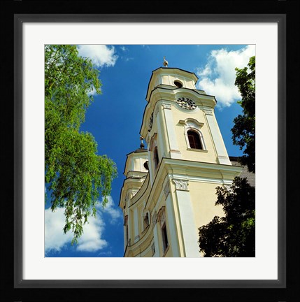 Framed Traunkirchen Church, Traunsee Print