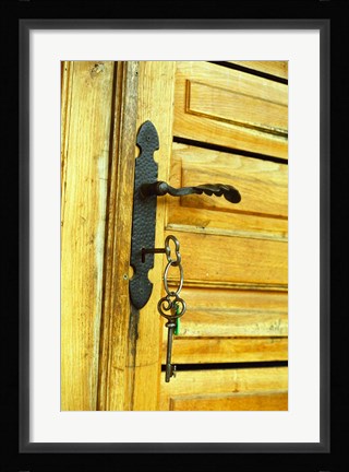 Framed Kiralyudvar Winery in Tarcal, Hungary Print