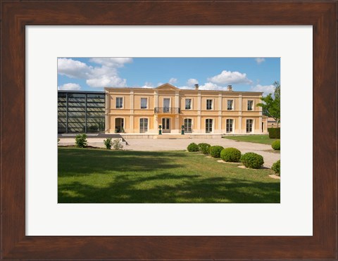 Framed Chateau Haut Bertinerie, Cotes de Bourg Print