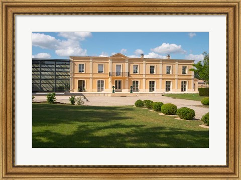 Framed Chateau Haut Bertinerie, Cotes de Bourg Print
