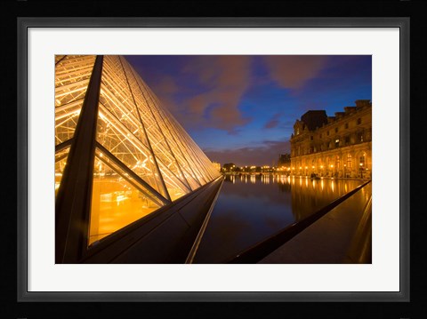 Framed Detail of Eiffel Tower Print