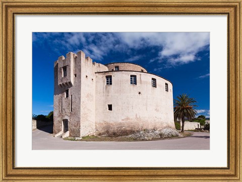 Framed Citadel, St-Florent, France Print