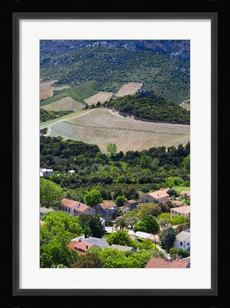 Framed Le Cap Corse, Patrimonio Print