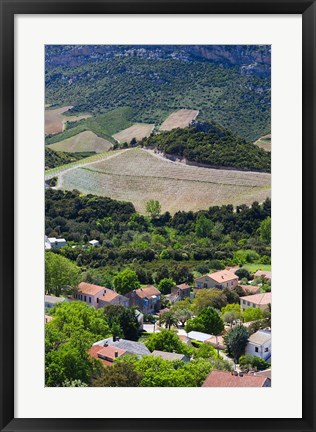 Framed Le Cap Corse, Patrimonio Print