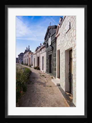 Framed Cimetiere Marin Cemetery Print