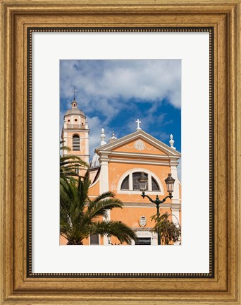 Framed Cathedral of Ajaccio Print