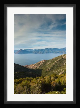 Framed Golfe de Porto Gulf Print