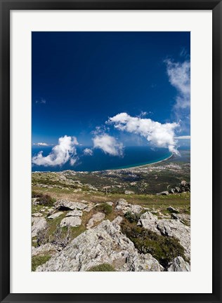Framed Serra de Pigno Mountain Print