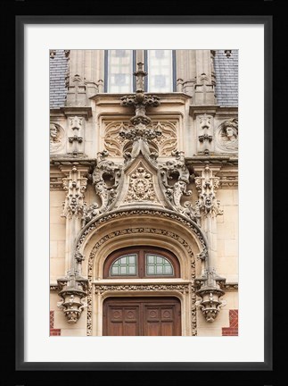 Framed Fecamp Palais Benedictine palace Print