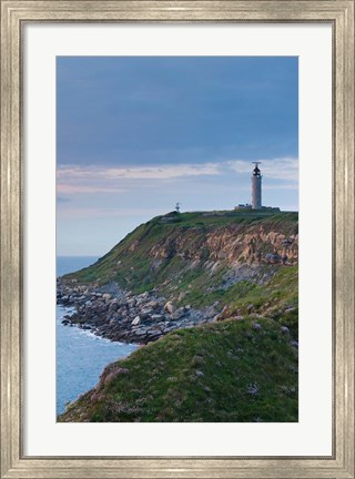 Framed Cap Gris Nez Lighthouse View Print