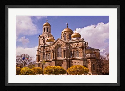 Framed Cretan Labyrinth Church, Bulgaria Print