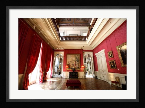 Framed Music Salon, Paris France Print