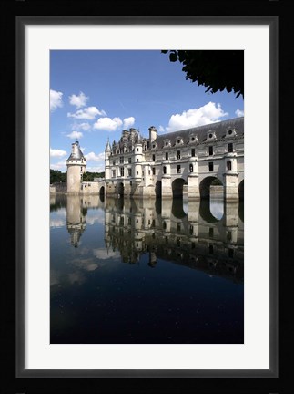 Framed Chateau Chenonceaux Loire Valley France Print