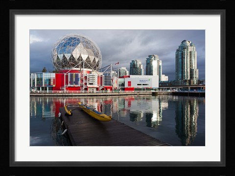 Framed False Creek, Science World Print