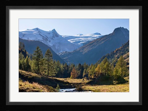 Framed Glacier Schlatenkees, Austria Print