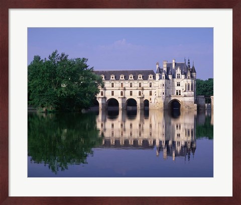 Framed Chateau du Chenonceau, Loire Valley, France Print