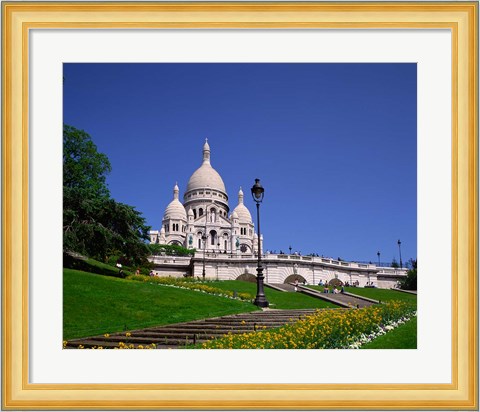 Framed Sacre Coeur, Montmartre, Paris, France Print