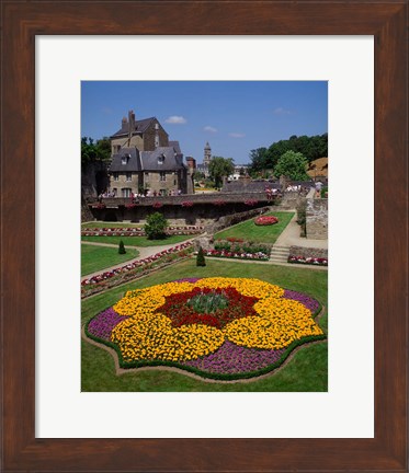 Framed Hermine Castle, Vannes, Brittany, France Print