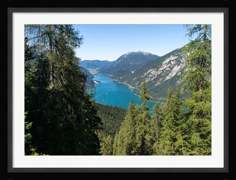 Framed Lake Achensee, Austria Print
