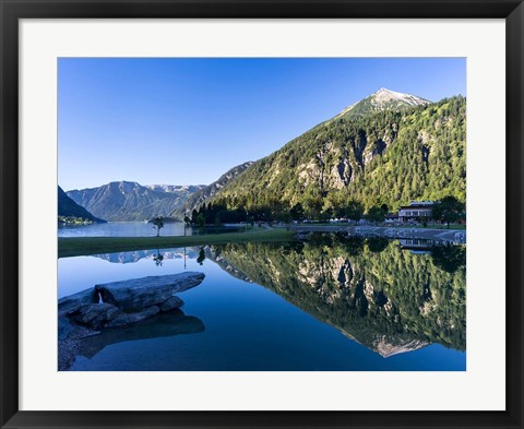 Framed Lake Achensee, Tyrol, Austria Print