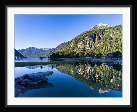 Framed Lake Achensee, Tyrol, Austria Print