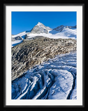 Framed Mt Grosser Geige, Austria Print