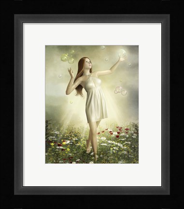 Framed Fields of Summer Print