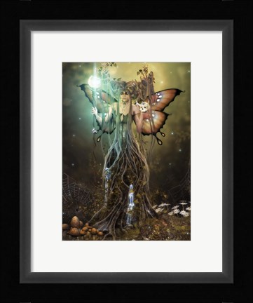 Framed Forest Sentinel Print