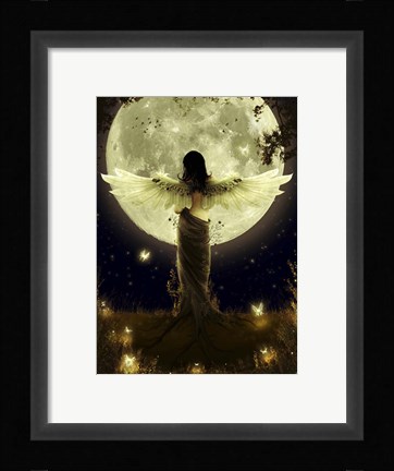 Framed Guardian Of The Earth Print