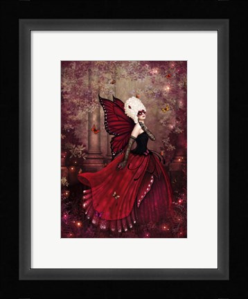 Framed Madame Butterfly Print