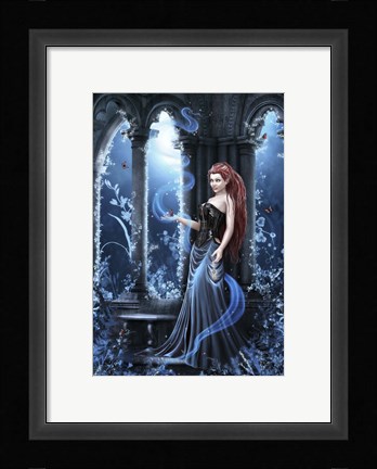 Framed In The Garden Print