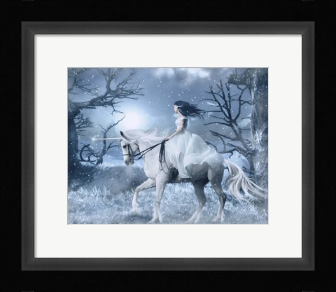 Framed Morning Ride Print