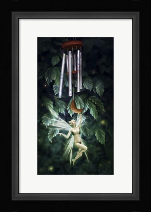 Framed Wind Chimes Print