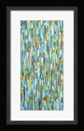 Framed Les Uns Contre Les Autres Print