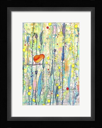 Framed Grandir Print