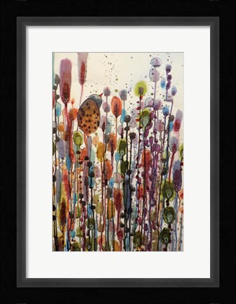 Framed Je Suis La 1 Print