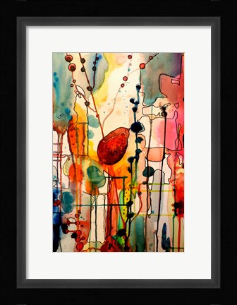 Framed Le Troubadour Print