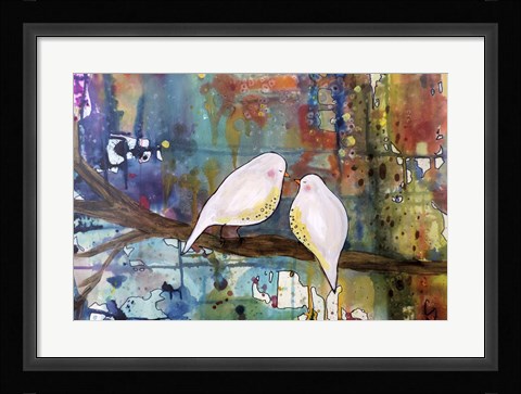 Framed When We Are Together Print