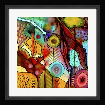 Framed Terre d'Accueil Print