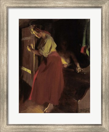 Framed Bath, 1903 Print
