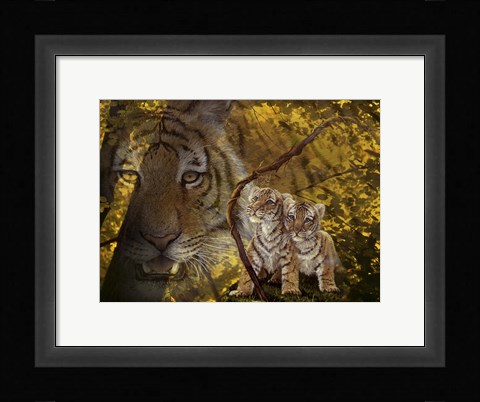 Framed Parental Guidance Print