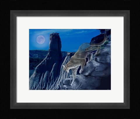 Framed Return Of The Badlands Print