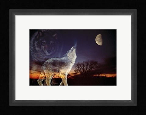 Framed Spirits Print