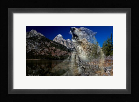 Framed Morning Echo Print