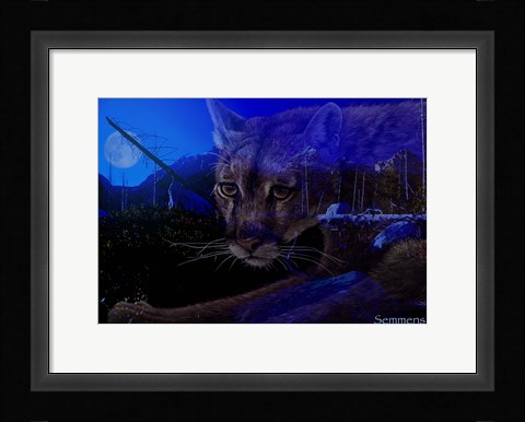 Framed Silent Night 2 Print